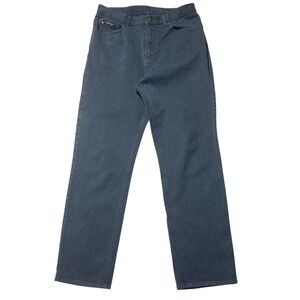 Lauren Jeans Ralph‎ Lauren Black Gray Denim Jeans 8 Women's Stretch Straight